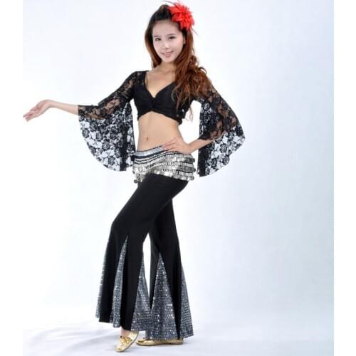 2016 The new Lace Top + fishtail skirt belly dance clothing belly dance clothes belly dance wholesale clothing Monopoly