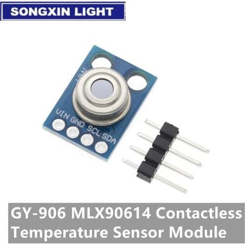 10PCS GY-906 MLX90614ESF New MLX90614 Contactless Temperature Sensor Module For Arduino Compatible