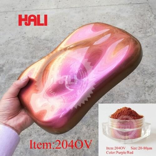 10G Super Multicolor changing pigment powder chameleon mica auto paint pigment color travel chrome powder nail art powder