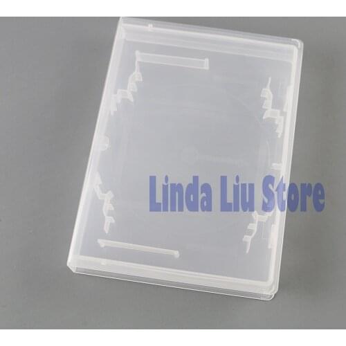 5pcs/lot CD DVD Disc Plastic Case Capacity Disc CD Storage Box for snes n64 sega for playsation