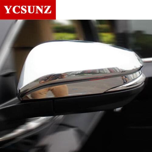 Car Accessories Side Mirror Cover Trim For Toyota Hilux Reco Rocco Innova Fortuner 2016 2017 2018 2019 2020