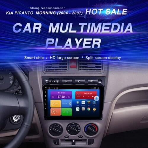 Android Car DVD For Kia Picanto Morning （2004 - 2007） Car Radio Multimedia Video Player Navigation GPS Android10.0 Double Din
