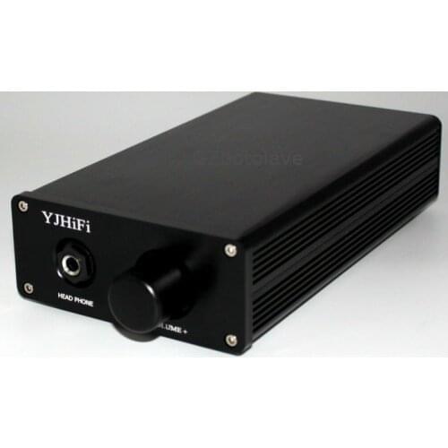 Free ship TPA6120A Hifi Amplifier NE5534 AC 220V ADC HIFI Stereo Amplifier Earphone Amp