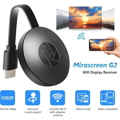 1080P Wireless WiFi Display Dongle HDMI-compatible TV Stick Video Adapter Airplay DLNA Screen Mirroring Share for iOS Android