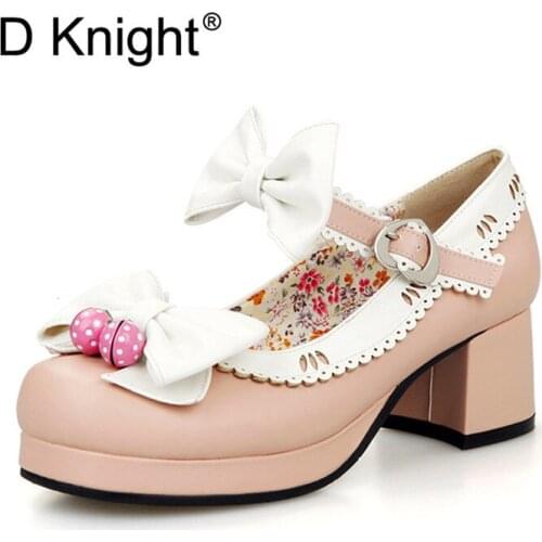 Женские туфли Мэри Джейн D Knight China At AliExpress