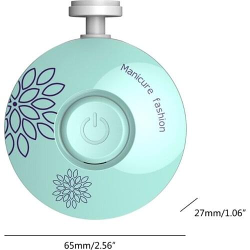 Baby Electric Nail Trimmer Kids Nail Polisher Tool Infant Nail Clipper Cutter