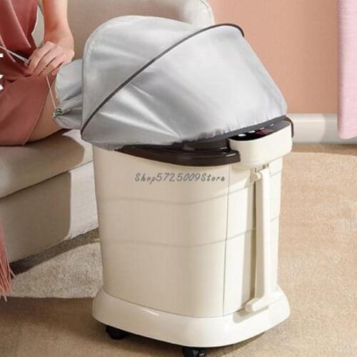 Fumigation Deep Electric Foot Bath Over Leg Household Constant Temperature Heating Massage Foot Bath Over Knee Full Automati