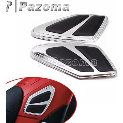 Chrome Motorcycle Knee Panel Fairing Side Cover For Honda Goldwing GL1800 FB6 Gold Wing 2012 2013 2014 2015 2016 2017