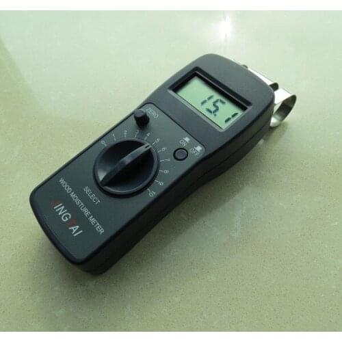 Inductive wood moisture meter