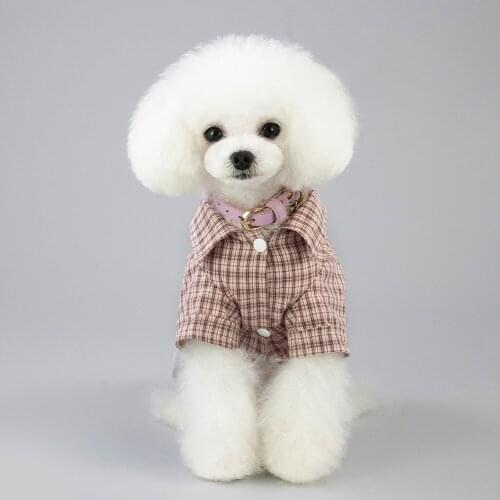 Pet Dog Spring and Summer New Four-legged Jumpsuit Dog British Style Thin Section Four-legged Pants S-2XL