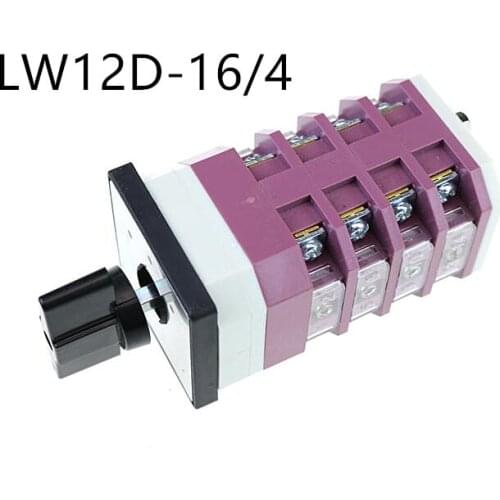 LW12-16/4 3 files, 4 sections of universal switch, reverse clockwise, manual, automatic, positive and reverse rotation