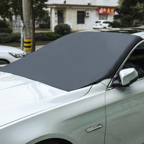 Magnetic Car Auto Window Windshield Snow Cover Ice Frost Hood Sunshade Protector Car Accessories Exterior