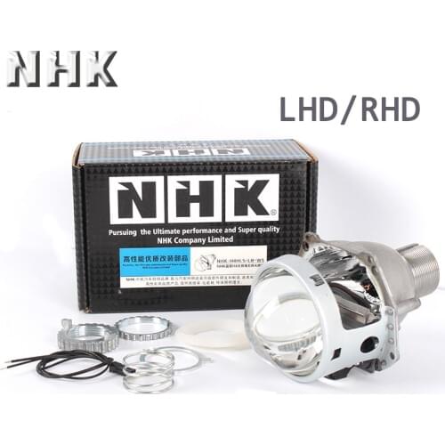 NHK H4 G5 D2S clear lens bi xenon projector lens replacement of H4 auto headlamp car accessories