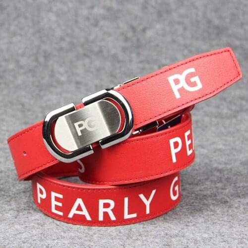 2021 new golf belt fashion belt golf clothing belt leather gift men belt