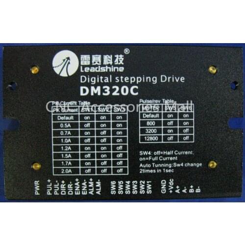 Original brand new two-phase stepper motor driver DM320C 0.5A-2.0A no back cover
