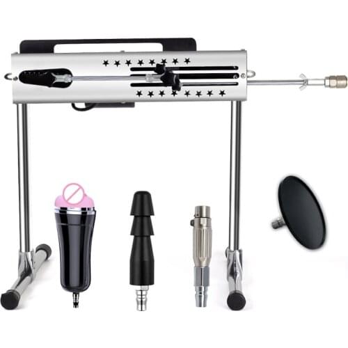 New Package Quite Remote Vibrator Sex Machine,120w Strong Powerful Love Machine Vac-U-Lock Dildo Attachment for Women and Men