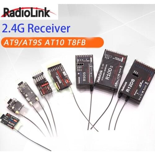 Radiolink R12DSM R12DS R9DS R8FM R6DSM R6DS R6FG Rc Receiver 2.4G Signal for RC Transmitter AT9S AT10 Remote Control