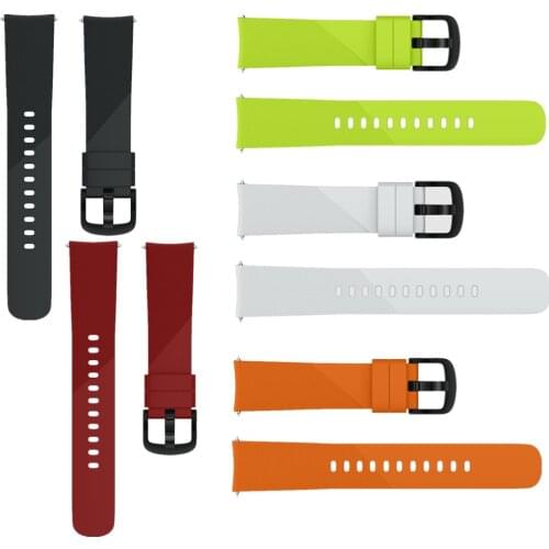 Silicone Sport Wristband Strap for Garmin Vivomove HR Sport Hybrid Smartwatch Large Small Size Replacement Watch Band