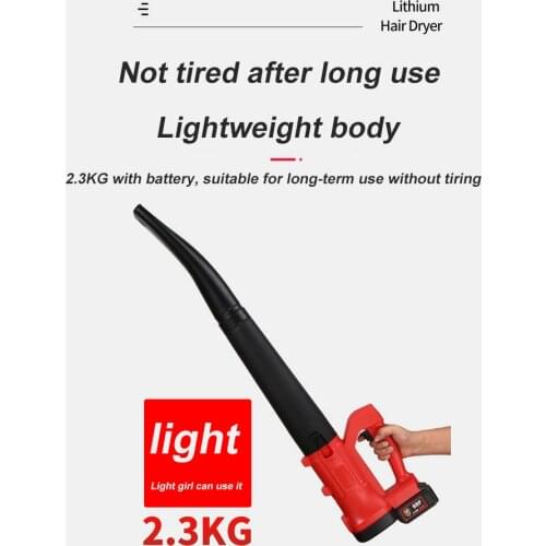 2800W Air Blower Electric Handheld Computer Cleaning Blower Dust Vacuum Cleaner Home Dust Collector Leaf Blower Lithium Battery