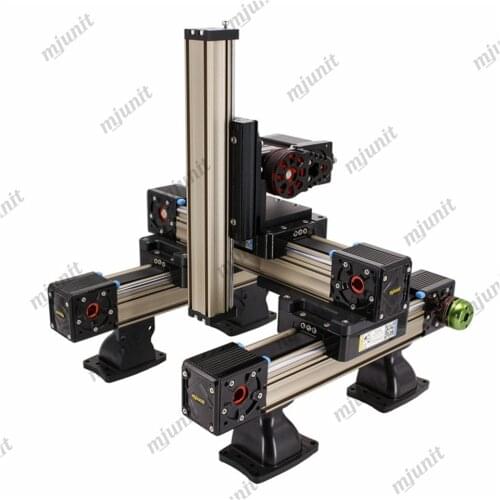 Mjunit XZ axis synchronous belt linear module guide rail manipulator for lifting, displacement and reciprocating movement with