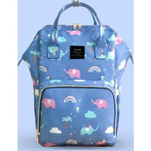 LAND Diaper bag Backpack Drop shipping Nappy Bags Large Backpack Baby Organizer Maternity Bags For Mummy Handbag Baby Nappy