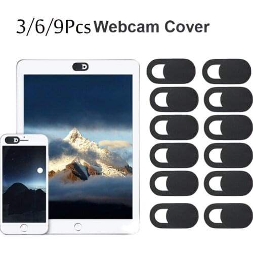 Ultra Thin Laptop Webcam Cover Slide Universal Phone Notebook Web Cam Shutter Shield For Macbook iPhone Camera Sticker Protector