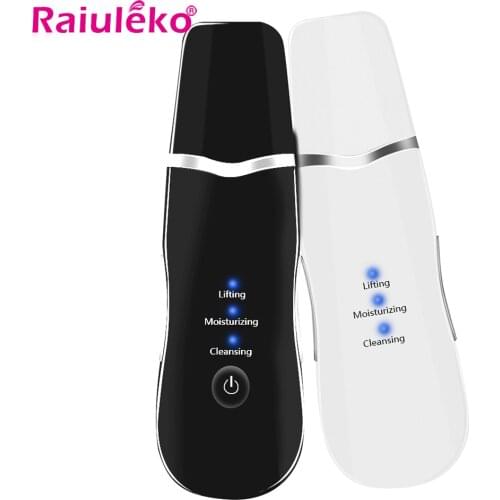 Blackhead Acne Removal/Ultrasonic Face Cleaner Pore Cleansing Device Peeling Shovel Exfoliator Deeply Clean Skin Facial Massager