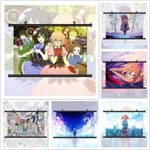 Beyond The Boundary Kuriyama Mirai Anime Manga HD Print Wall Poster Scroll