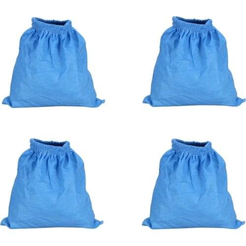4PCS Textile Filter Bag For Karcher MV1 WD1 WD2 WD3 SE4001 Filter Bag Vacuum Cleaner Parts