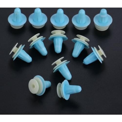 50PCS Universal Plastic Auto Fasteners Clip Car Door Interior Male Female Matching Fixed Clip Fit For V W Honda Toyota