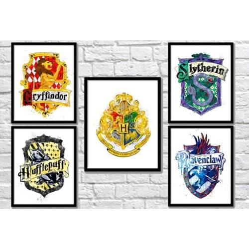 5D DIY Diamond Painting Cartoon Movie Totem Medal Cross Stitch Kit Mosaic Diamond Embroidery Full Round Drill Home Decoration