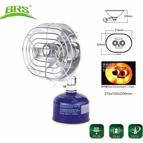 BRS Portable calentador de Gas al aire libre caza pesca Camping butano propano calentador de tienda brs-h22