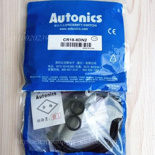 CR18-8DN2 DC 3-Wire NPN NC M18 New High Quality Capacitive Proximity Switch Sensor