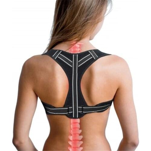 Upper Back Posture Corrector Adjustable Clavicle Brace Correct Shoulder Posture Support Strap Clavicle Correction Belt Drop Ship