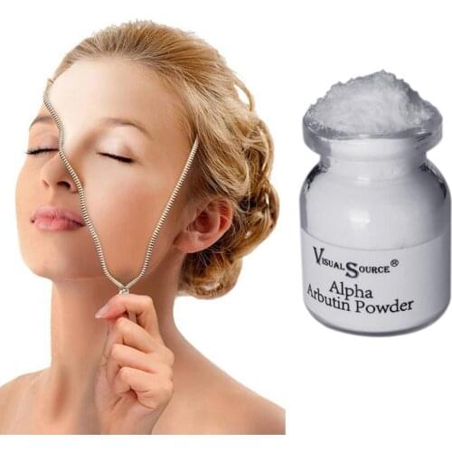 Cosmetic Grade Strong Skin Whitening Alpha Arbutin Lightening Powder Treatment Skin Anti-aging Chloasma Freckles Whitening Powde