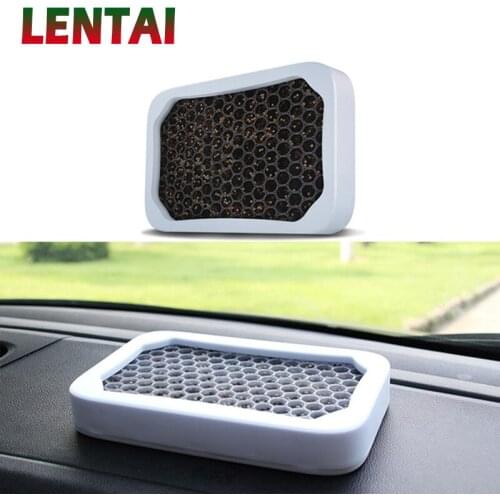 LENTAI For Hyundai solaris i30 tucson 2017 Alfa Romeo 159 Lada granta 1PC Car Activated Carbon Freshener Bamboo Charcoal Box