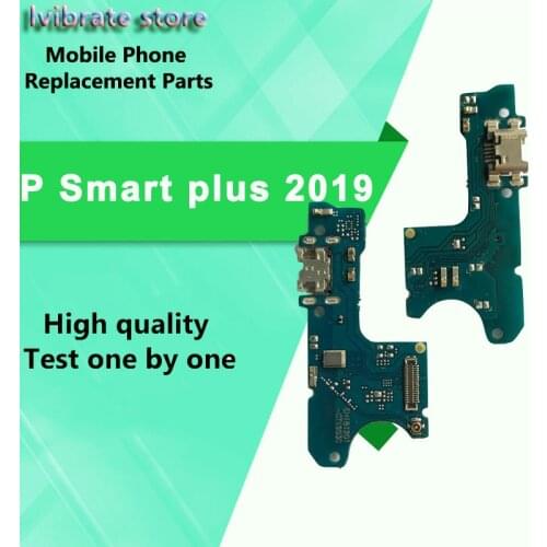 New For Huawei P Smart plus 2019 USB Charger board Port Flex Cable cover PSmart plus 2019 Dock Connector Charging Port board