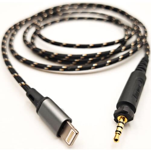 For Shure SRH840 SRH940 Headphone Upgrade cable SRH740 SRH440 750 For Philips SHP8900 SHP9000 SHP895 Lightning and Type-C