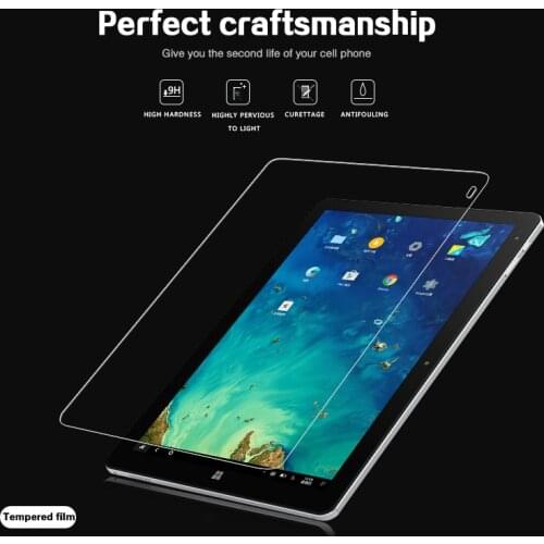 Anti Shatter Tempered Glass film For Chuwi Hibook Pro CWI526/hi10 Pro 10.1" Tablet PC Screen Protector Film With Safety Package