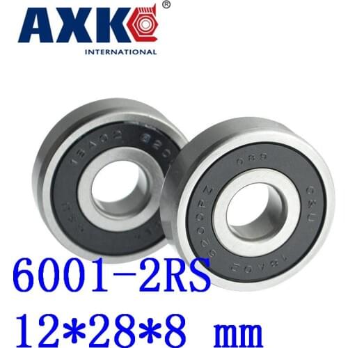 20pcs/lot High Quality Deep Groove Ball Bearing Free Shipping Quality 6001 2rs 6001rs 6001-2rsh 6001-2rs1 180101 12*28*8 Mm