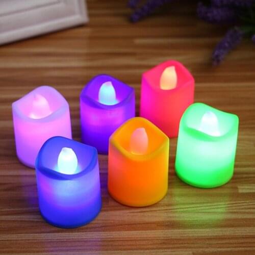 2019 Candles Light LED Home Candles Lamp Romantic Wedding Led Tea Lights for Electronic Drop Shipping