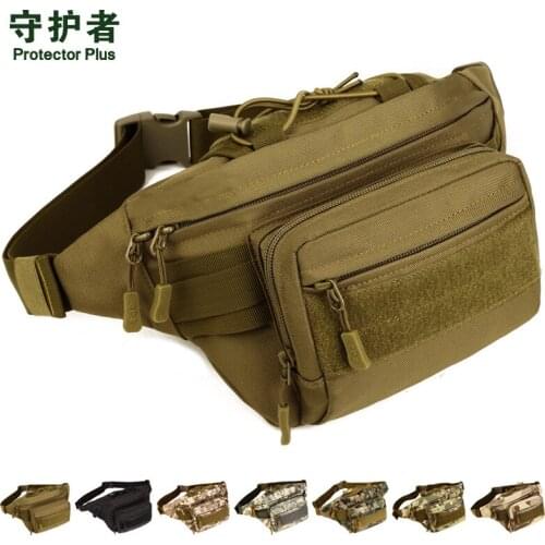Tactical riding pockets jogging travel mountaineering pockets chest pack waist bag men A3165