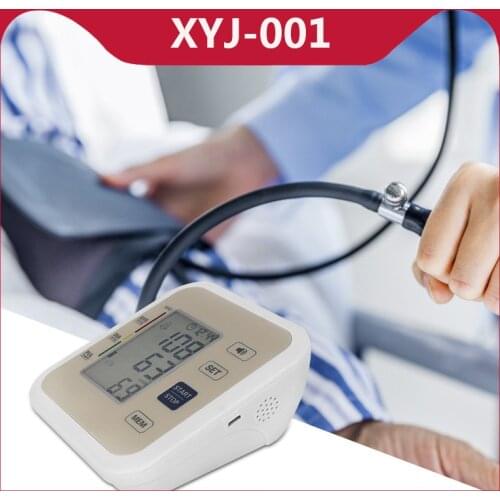 Tonometer Sphygmomanometer For Arm Blood Pressure Monitor Heart Rate LCD Display Meter Household small measuring instruments