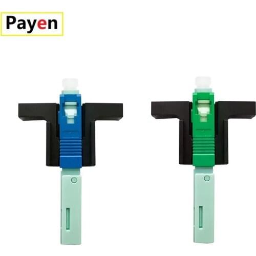 PAYEN High Quality SC APC SM Single-Mode Optical Connector FTTH Tool Cold Connector Tool SC UPC Fiber Optic Fast Connnector