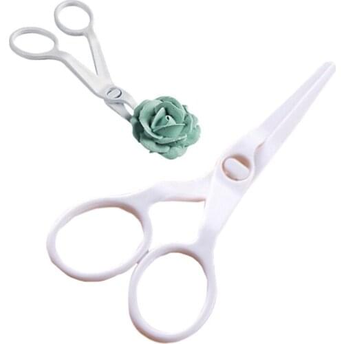 1 pcs Decorating Scissors Flowers gift stainless steel Cute Cutting Biscuit Mould Cake Fruit sugar mold baking tools