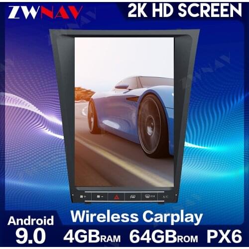 12.1 Inch Android 9 System CARPLAY Car Radio Player For-Lexus GS/GS200/GS300/GS350/GS450/GS460 2005-2011 Car GPS Navigation