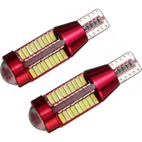2pcs Super Bright T15 W16W 921 912 Canbus Car LED Reverse Light No Error Auto Backup Parking Lamp Bulbs 4014 78SMD White DC12V