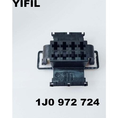 5/10/50pcs/lot 8 Pin/Way Seat Lift Switch Connector Plug With Terminal For Audi Q5 VW Magotan Sagitar Tiguan 1J0 972 724