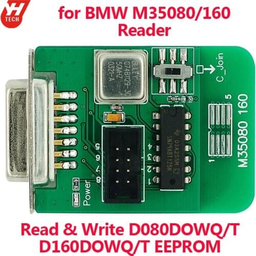 M35080/160 Adapter for BMW 35080 & 35160DOWT Reader Read and Write EEPROM BDM01Board