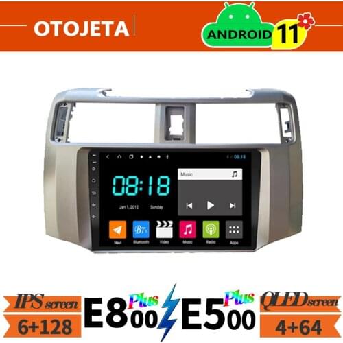 For Toyota Runner 4 Runner 2010 2015 Car Radio Stereo GPS Navigator Rom Autoradio 2Din Android 10 Bluetooth Multimedia Player